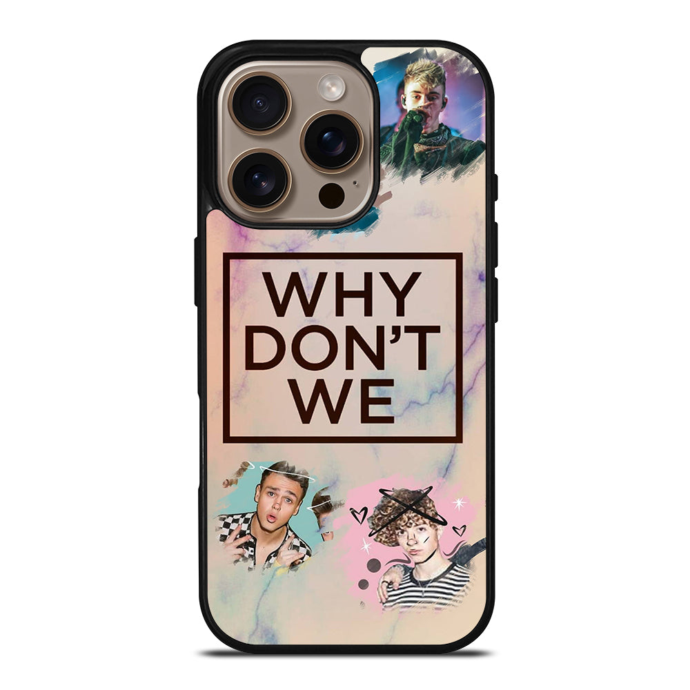 WHY DON'T WE BOY BAND 3 iPhone 16 Pro Case Cover