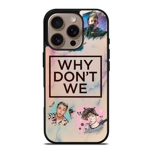WHY DON'T WE BOY BAND 3 iPhone 16 Pro Case Cover