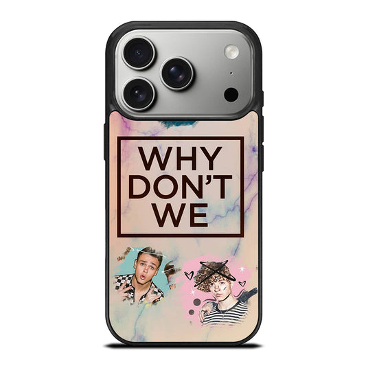 WHY DON'T WE BOY BAND 3 iPhone 17 Pro Case Cover
