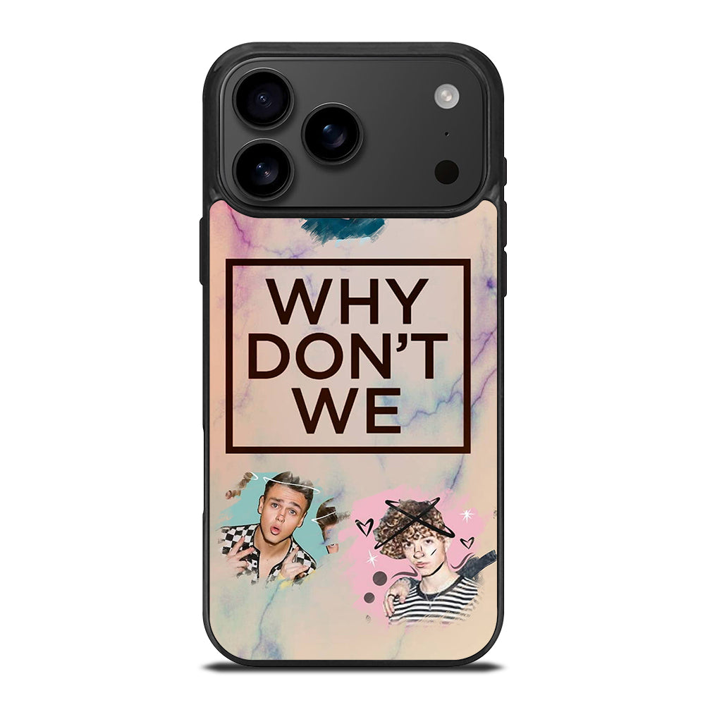 WHY DON'T WE BOY BAND 3 iPhone 17 Pro Max Case Cover