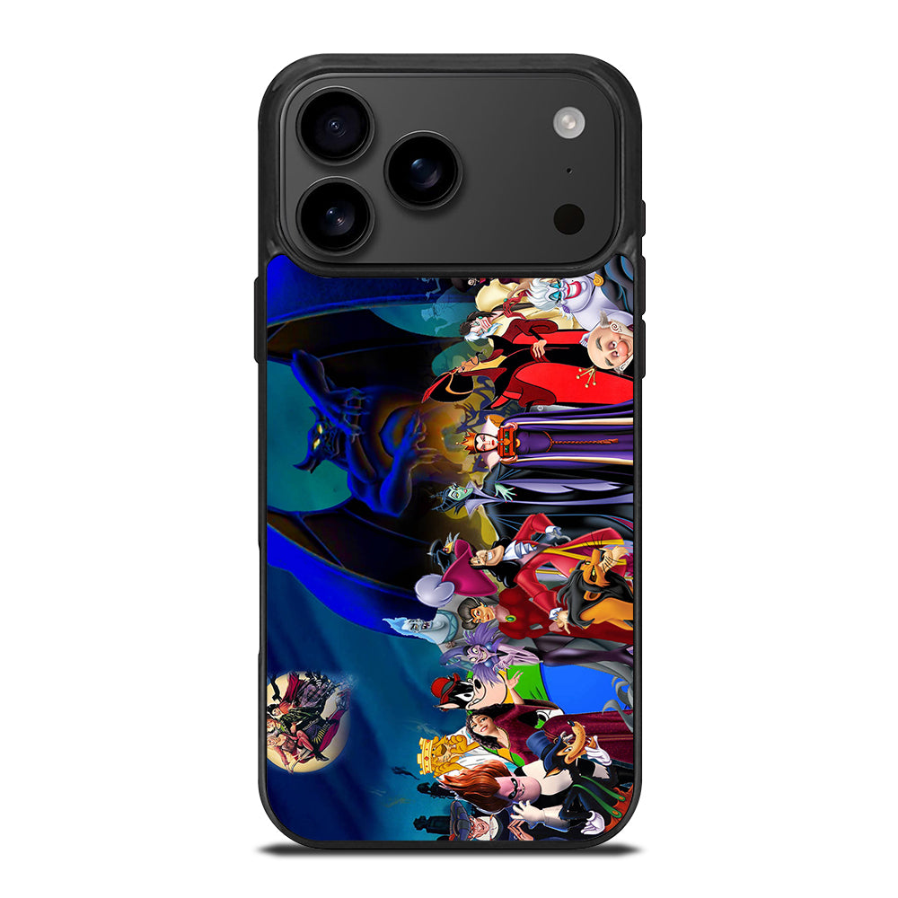 WICKED DISNEY VILLAINS CARTOON 1 iPhone 17 Pro Max Case Cover