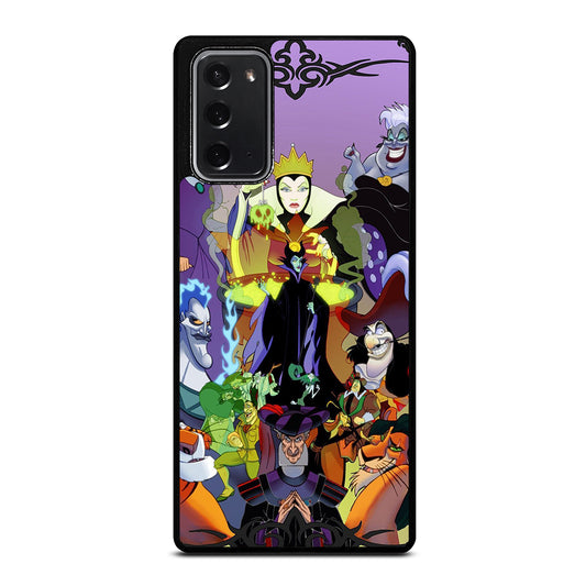 WICKED DISNEY VILLAINS CARTOON 3 Samsung Galaxy Note 20 Case Cover