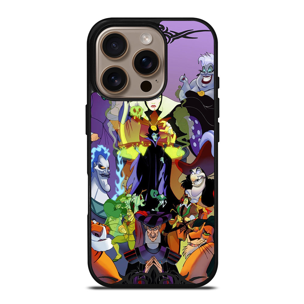 WICKED DISNEY VILLAINS CARTOON 3 iPhone 16 Pro Case Cover