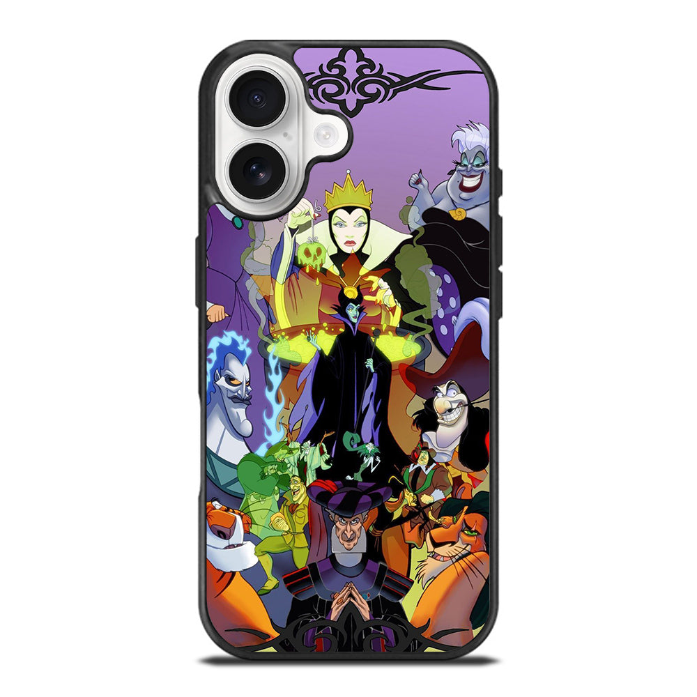 WICKED DISNEY VILLAINS CARTOON 3 iPhone 17 Case Cover