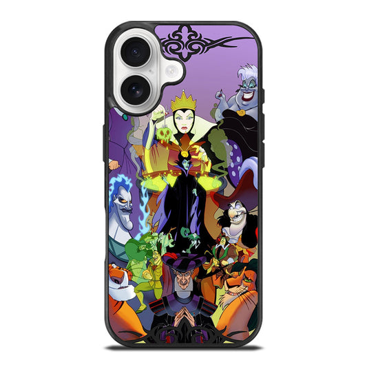 WICKED DISNEY VILLAINS CARTOON 3 iPhone 17 Case Cover