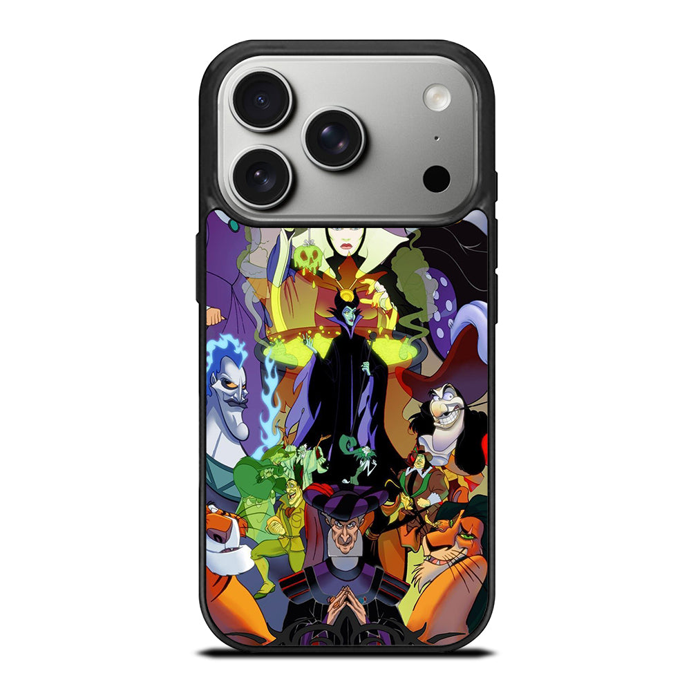 WICKED DISNEY VILLAINS CARTOON 3 iPhone 17 Pro Case Cover