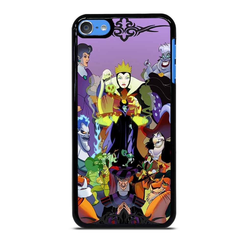 WICKED DISNEY VILLAINS CARTOON 3 iPod Touch 7 Case Cover