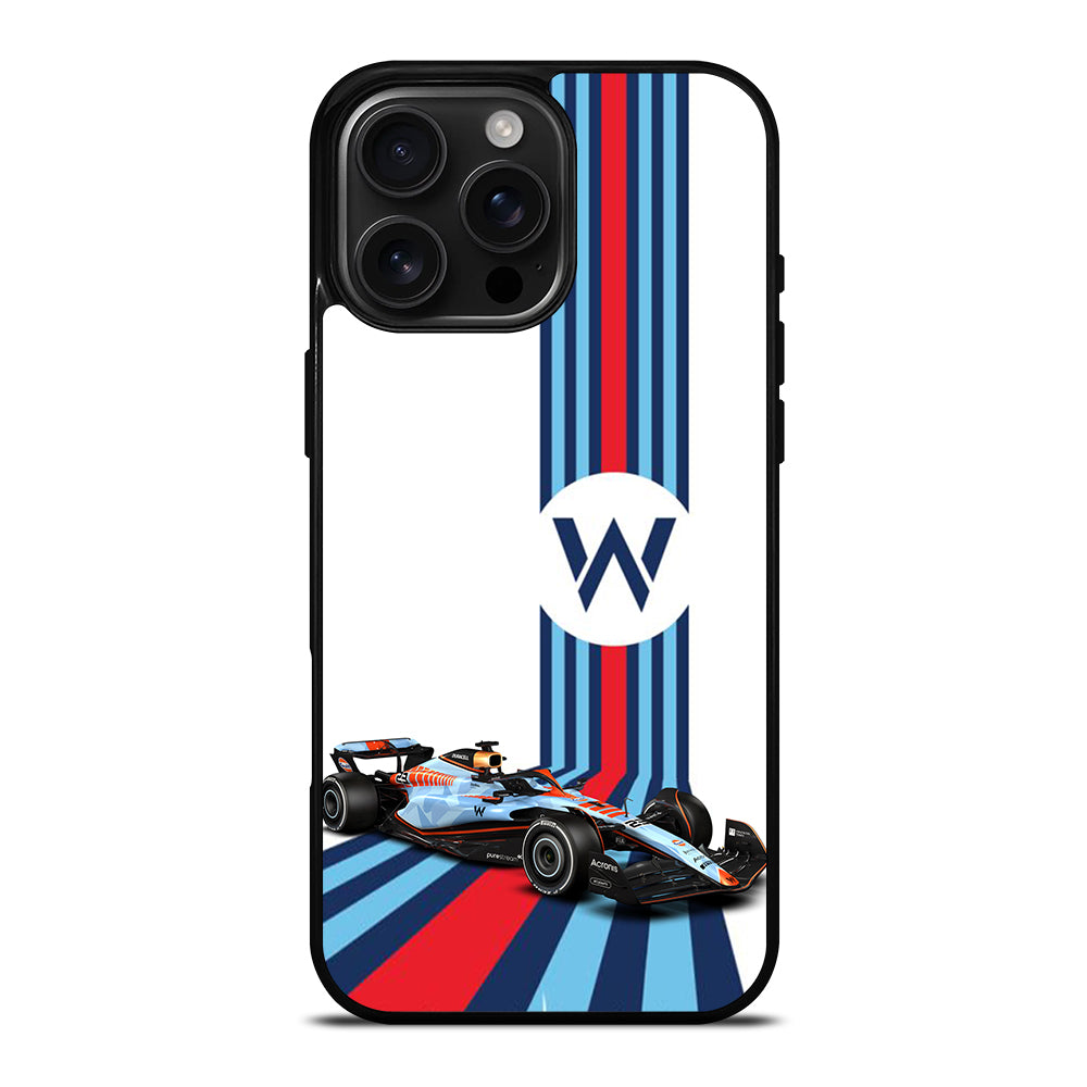 WILLIAMS MARTINI RACING CAR iPhone 16 Pro Max Case Cover