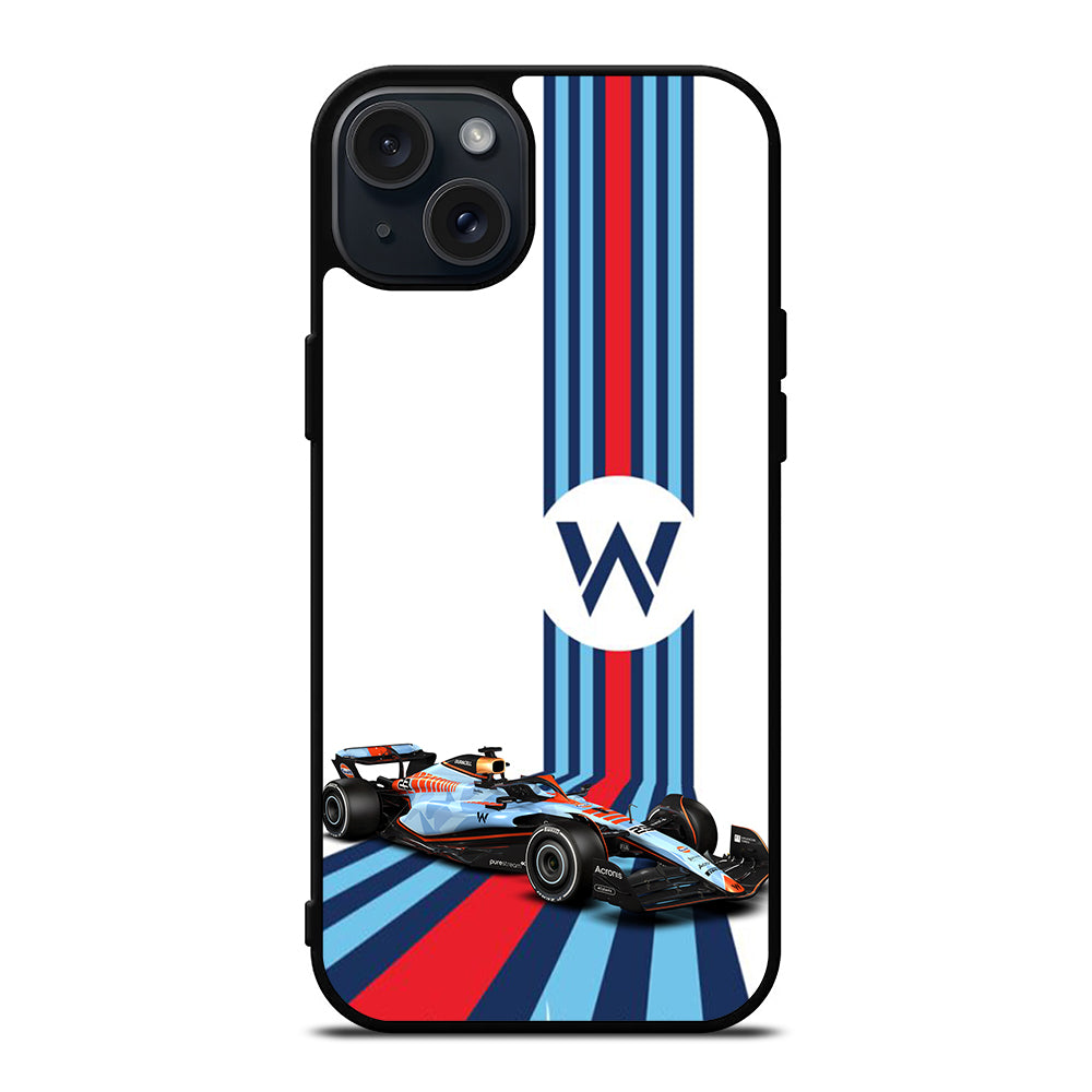 WILLIAMS MARTINI RACING CAR iPhone 15 Plus Case Cover