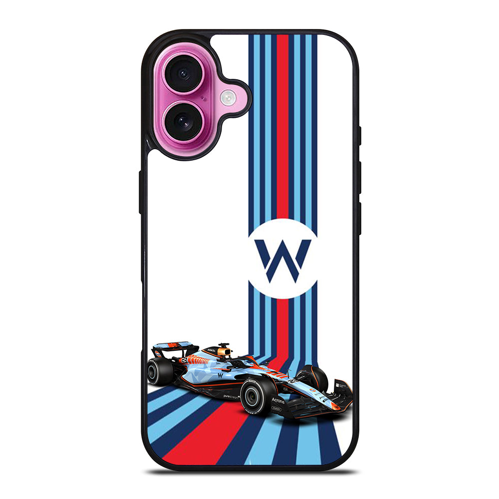 WILLIAMS MARTINI RACING CAR iPhone 16 Plus Case Cover