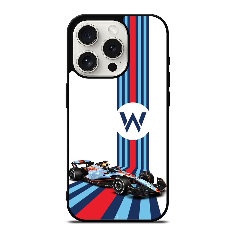 WILLIAMS MARTINI RACING CAR iPhone 15 Pro Case Cover