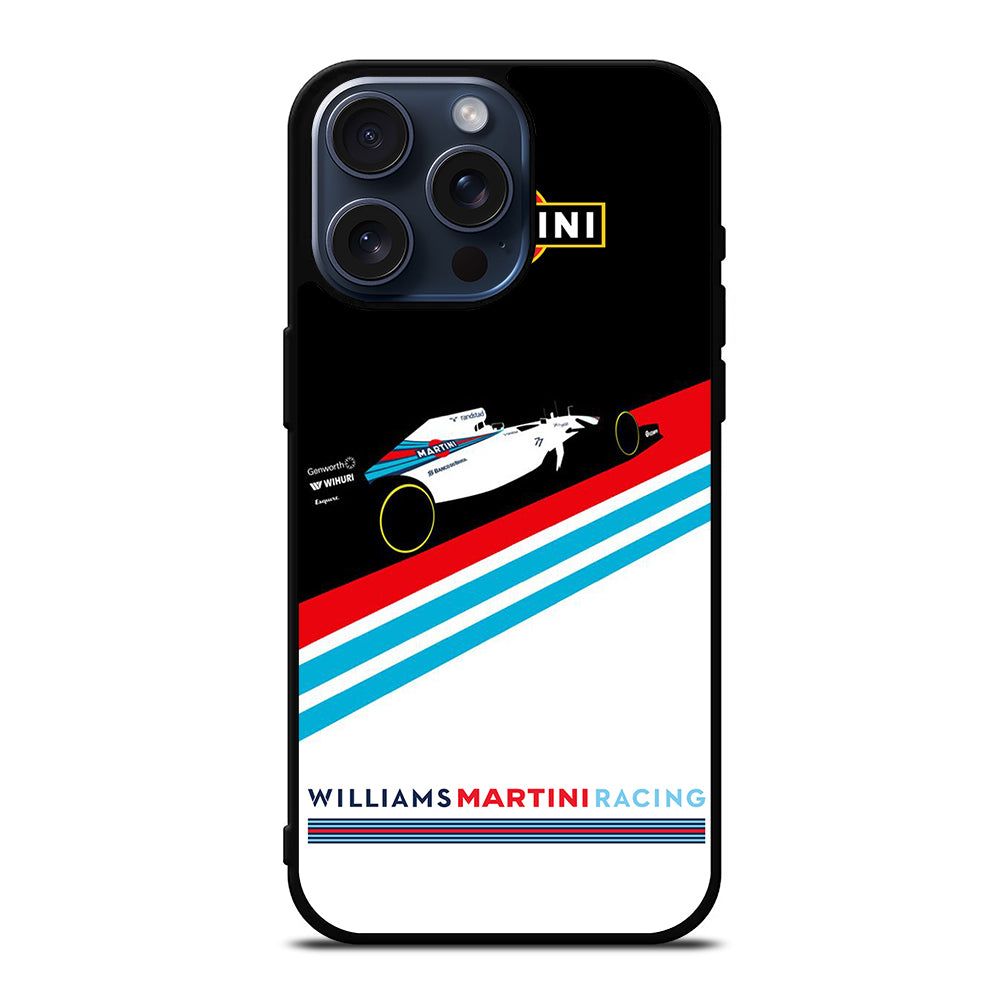 WILLIAMS MARTINI RACING LOGO iPhone 15 Pro Max Case Cover