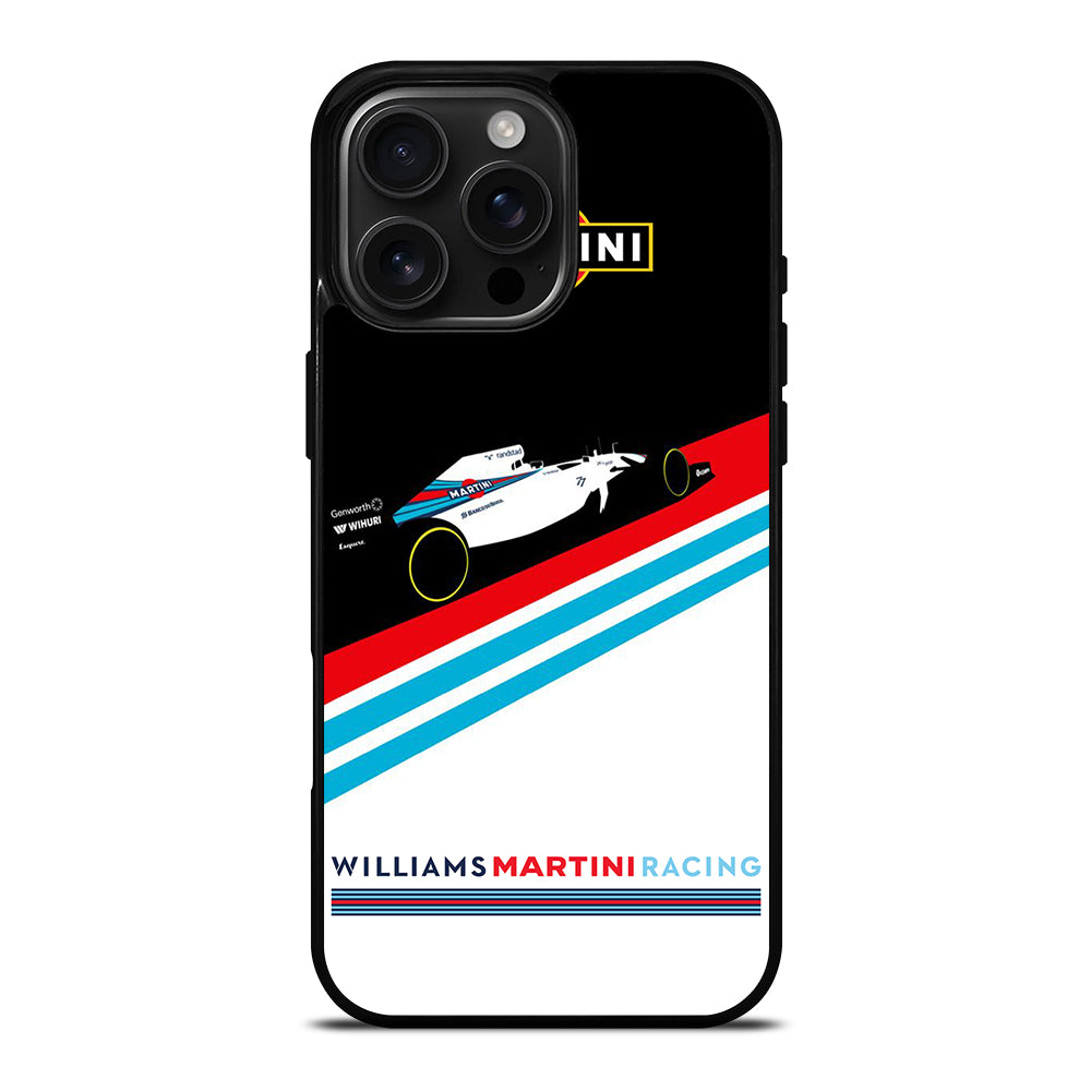 WILLIAMS MARTINI RACING LOGO iPhone 16 Pro Max Case Cover