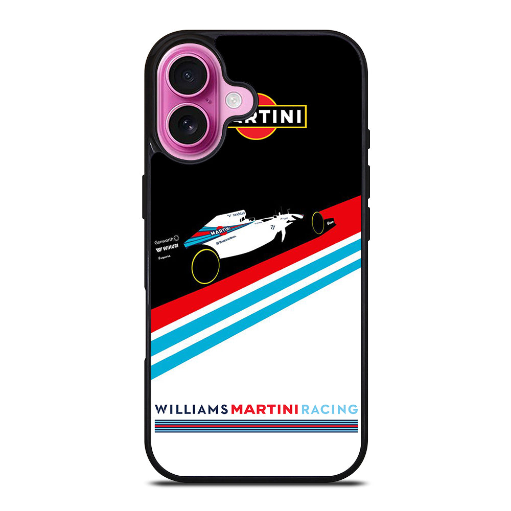 WILLIAMS MARTINI RACING LOGO iPhone 16 Plus Case Cover