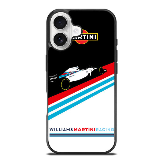 WILLIAMS MARTINI RACING LOGO iPhone 17 Case Cover