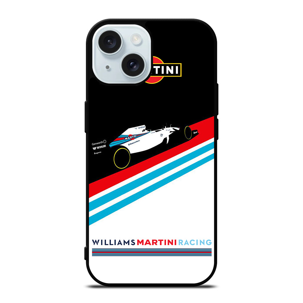 WILLIAMS MARTINI RACING LOGO iPhone 15 Case Cover