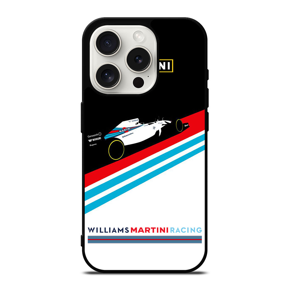 WILLIAMS MARTINI RACING LOGO iPhone 15 Pro Case Cover