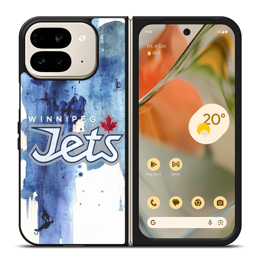 WINNIPEG JETS ART LOGO Google Pixel 9 Pro Fold Case Cover