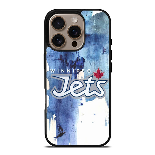 WINNIPEG JETS ART LOGO iPhone 16 Pro Case Cover