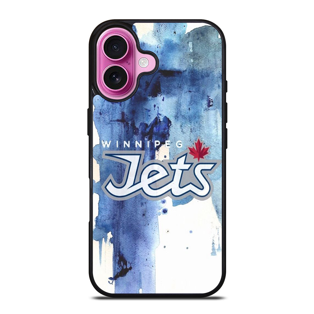 WINNIPEG JETS ART LOGO iPhone 16 Plus Case Cover