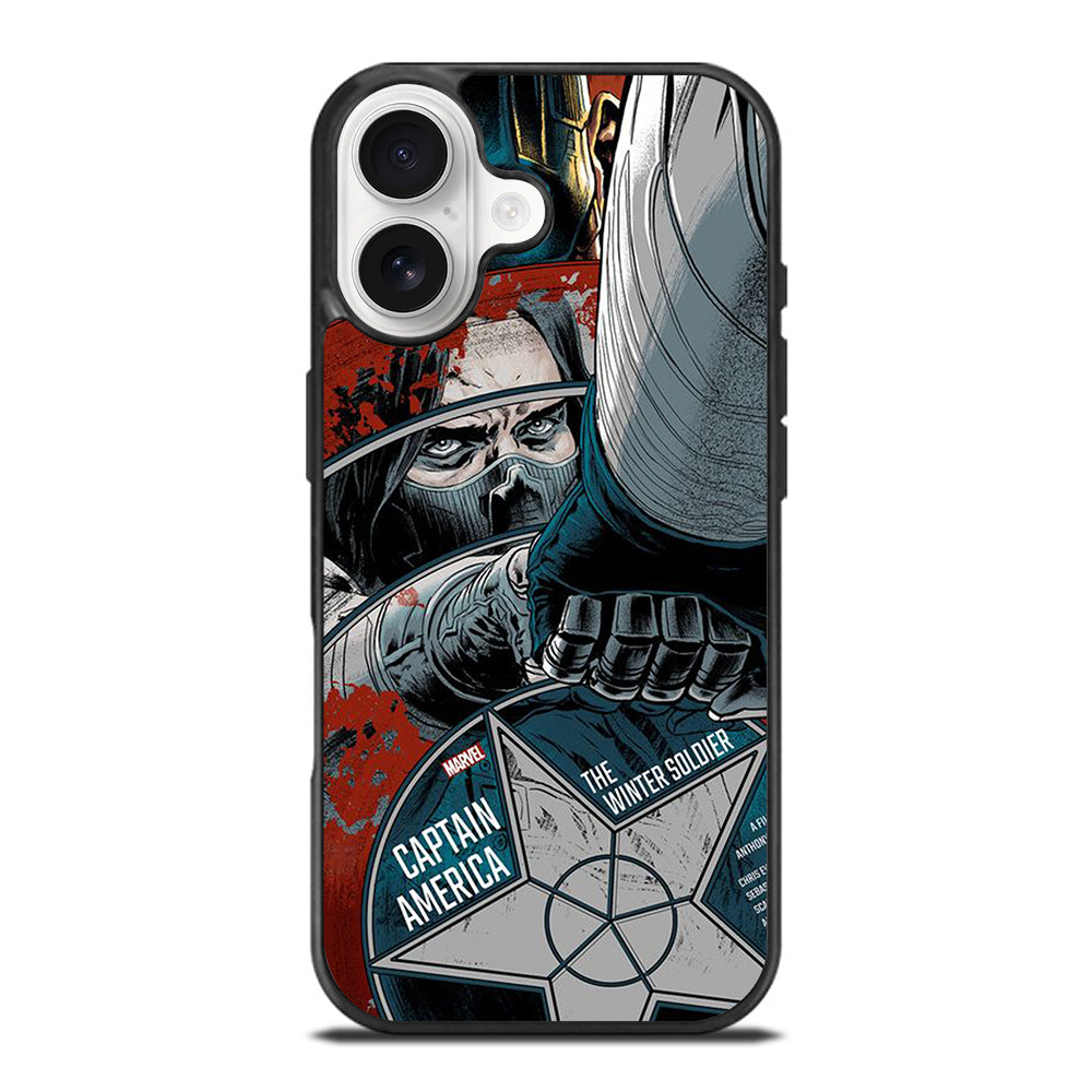 WINTER SOLDIER MARVEL COMIC iPhone 17 Case Cover
