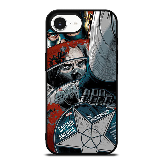 WINTER SOLDIER MARVEL COMIC iPhone 16e Case Cover