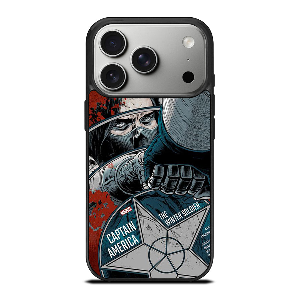 WINTER SOLDIER MARVEL COMIC iPhone 17 Pro Case Cover
