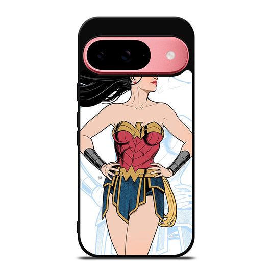 WONDER WOMAN CARTOON Google Pixel 9 Case Cover