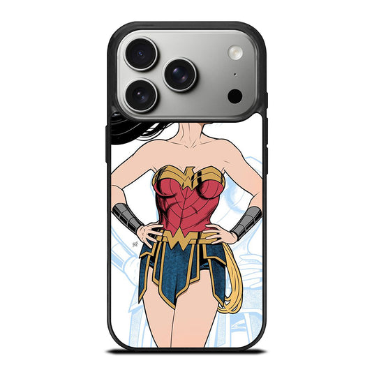 WONDER WOMAN CARTOON iPhone 17 Pro Case Cover