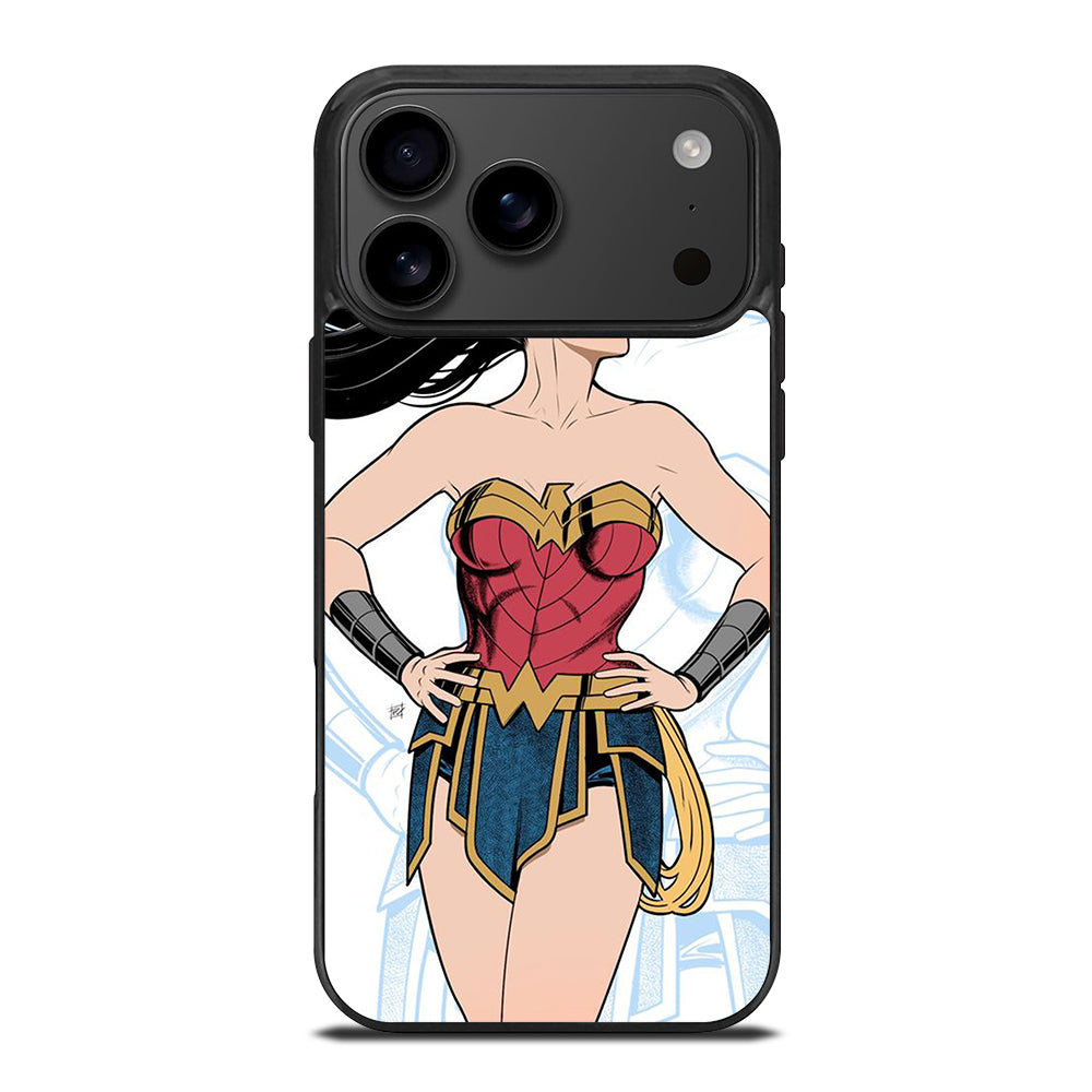 WONDER WOMAN CARTOON iPhone 17 Pro Max Case Cover