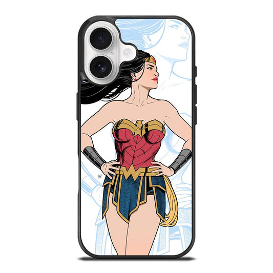 WONDER WOMAN CARTOON iPhone 17 Case Cover