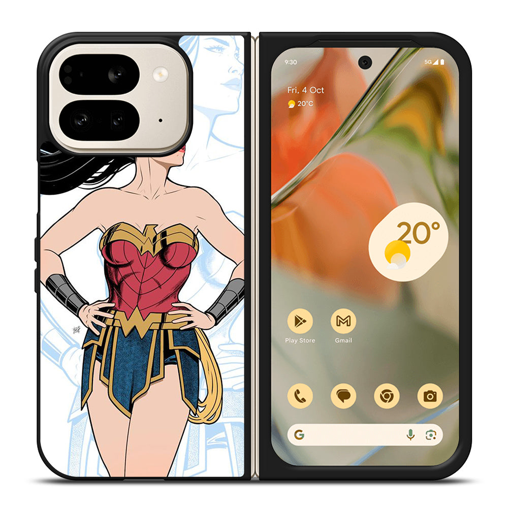 WONDER WOMAN CARTOON Google Pixel 9 Pro Fold Case Cover