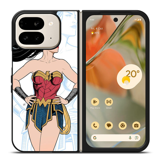 WONDER WOMAN CARTOON Google Pixel 9 Pro Fold Case Cover