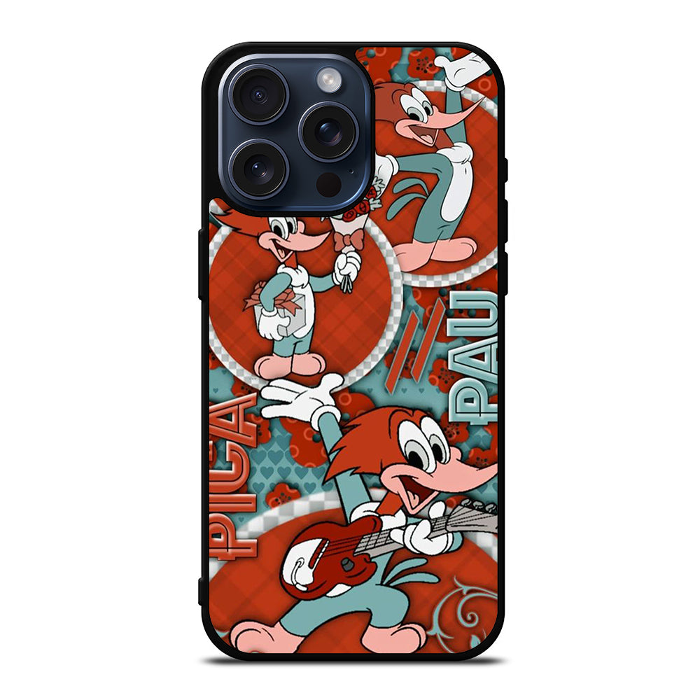 WOODY WOODPECKER COLLAGE iPhone 15 Pro Max Case Cover