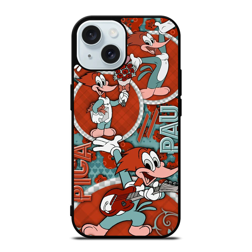 WOODY WOODPECKER COLLAGE iPhone 15 Case Cover