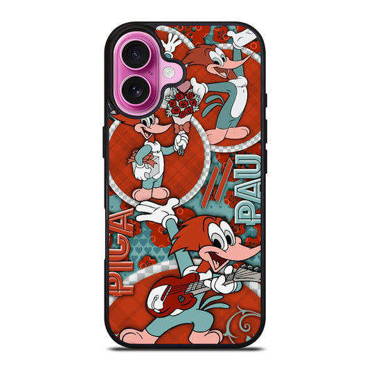 WOODY WOODPECKER COLLAGE iPhone 16 Plus Case Cover