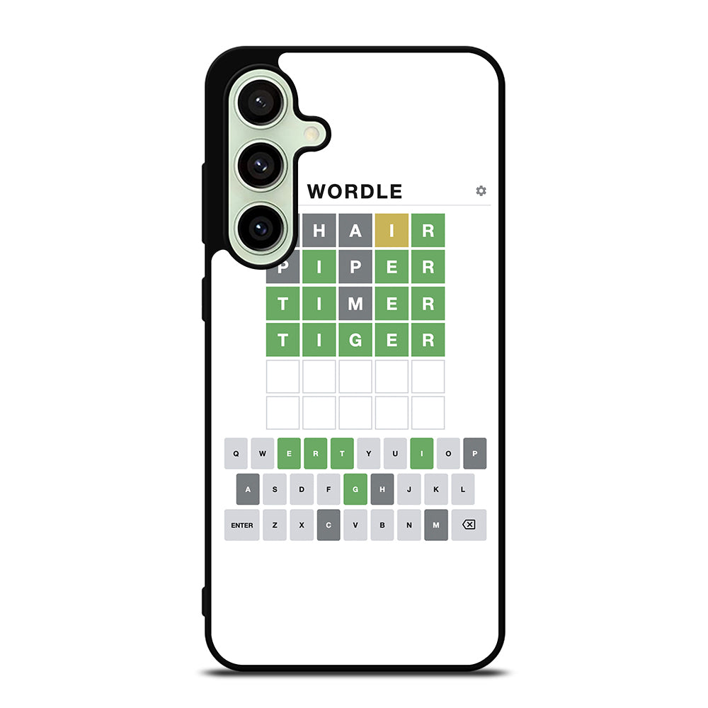 WORDLE GAME Samsung Galaxy S24 FE Case Cover