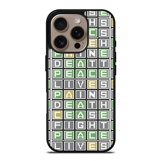 WORDLE GAME 2 iPhone 16 Pro Case Cover