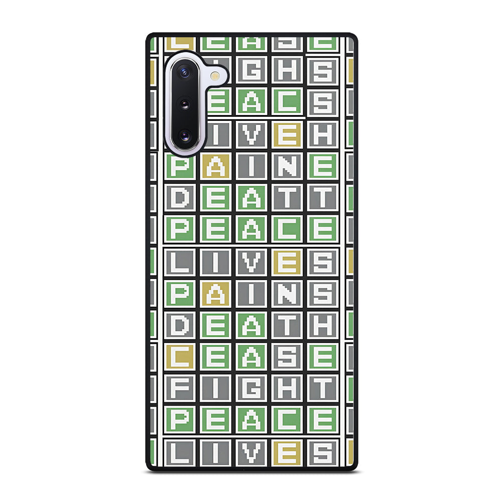 WORDLE GAME 2 Samsung Galaxy Note 10 Case Cover