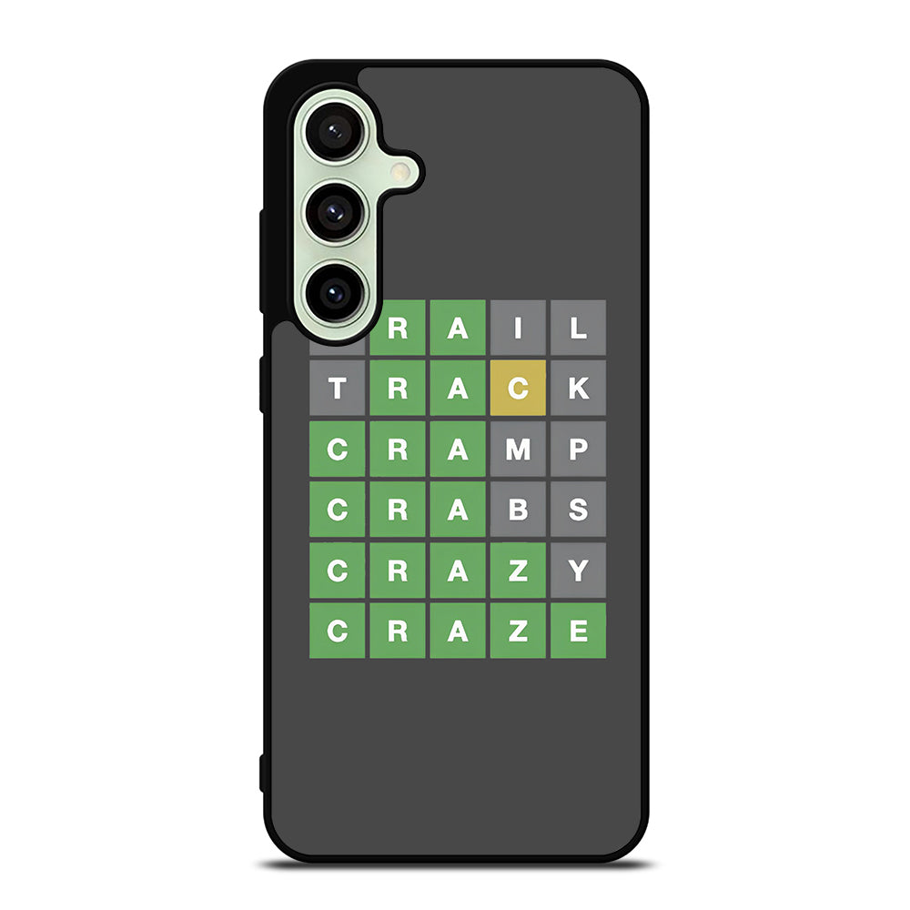 WORDLE GAME 3 Samsung Galaxy S24 FE Case Cover