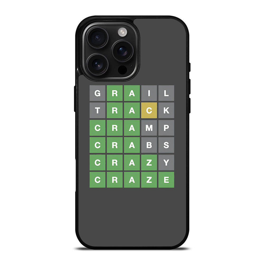 WORDLE GAME 3 iPhone 16 Pro Max Case Cover