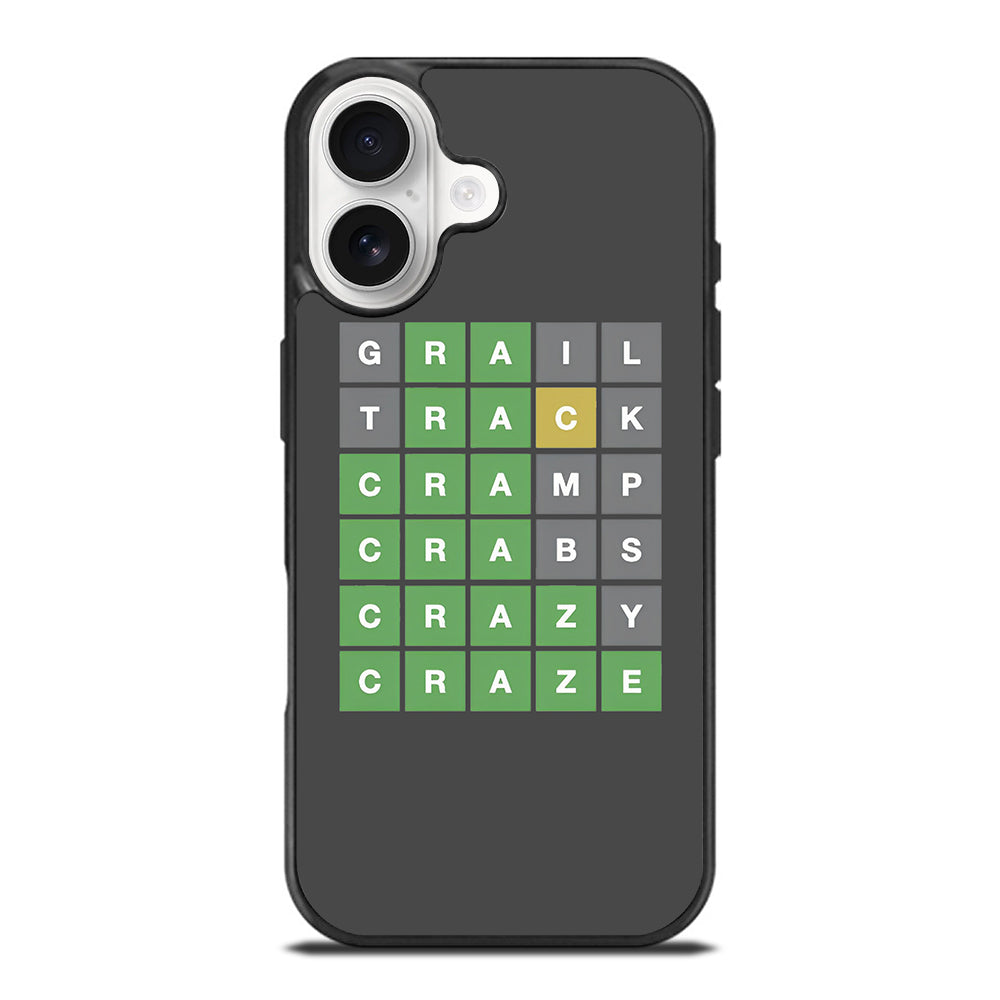 WORDLE GAME 3 iPhone 17 Case Cover