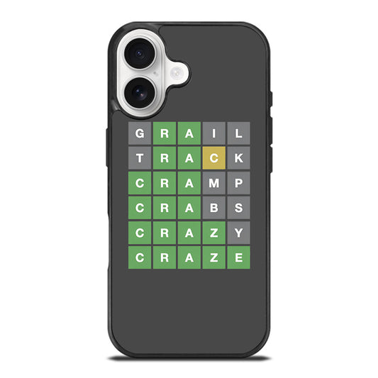 WORDLE GAME 3 iPhone 17 Case Cover