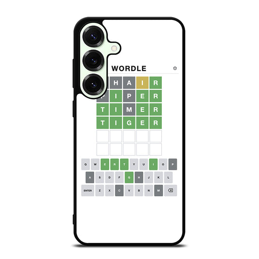 WORDLE GAME Samsung Galaxy S25 Plus Case Cover