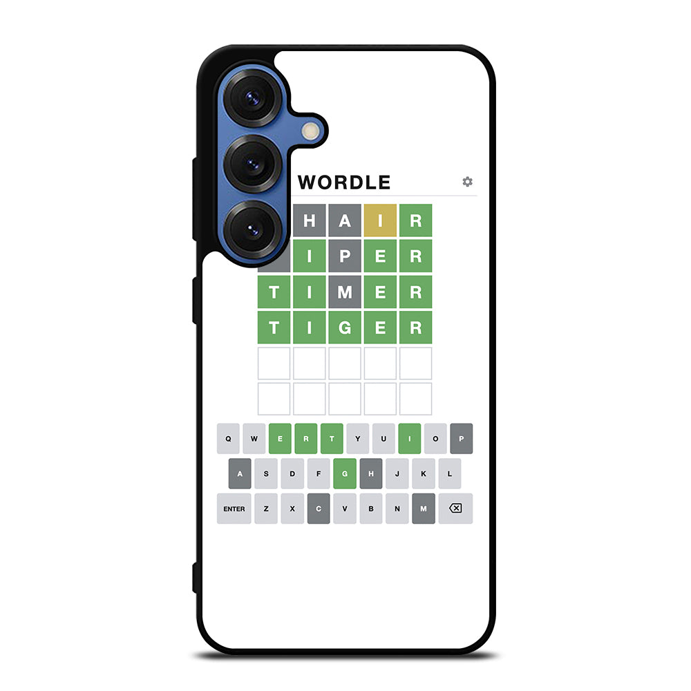 WORDLE GAME Samsung Galaxy S25 Case Cover