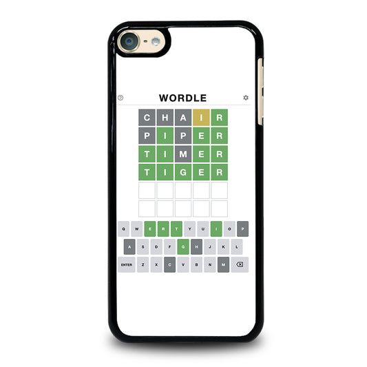 WORDLE GAME iPod Touch 6 Case Cover