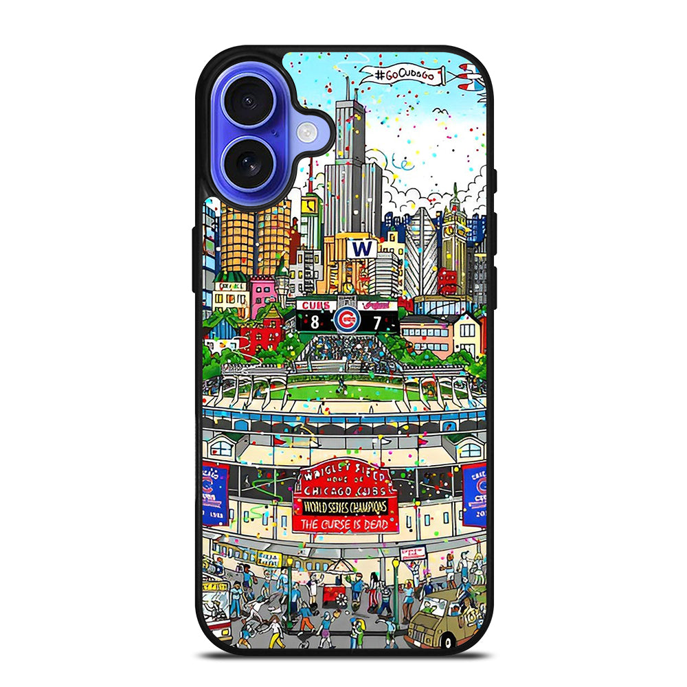 WRIGLEY ART iPhone 16 Case Cover