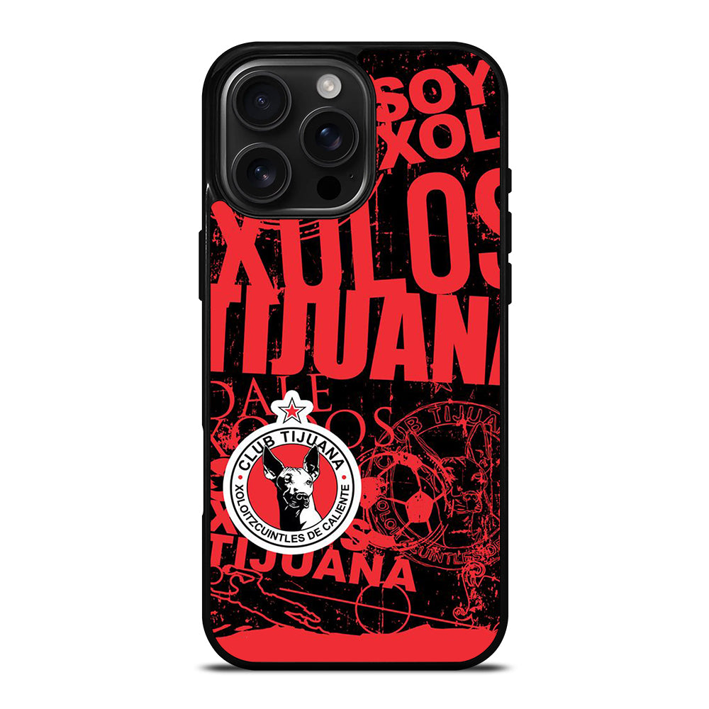 XOLOS TIJUANA FOOTBALL LOGO 2 iPhone 16 Pro Max Case Cover
