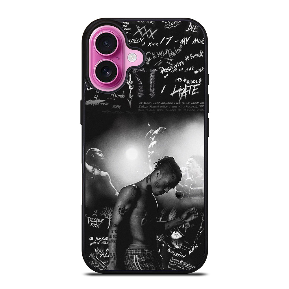 XXXTENTACION RAPPER LYRIC iPhone 16 Plus Case Cover