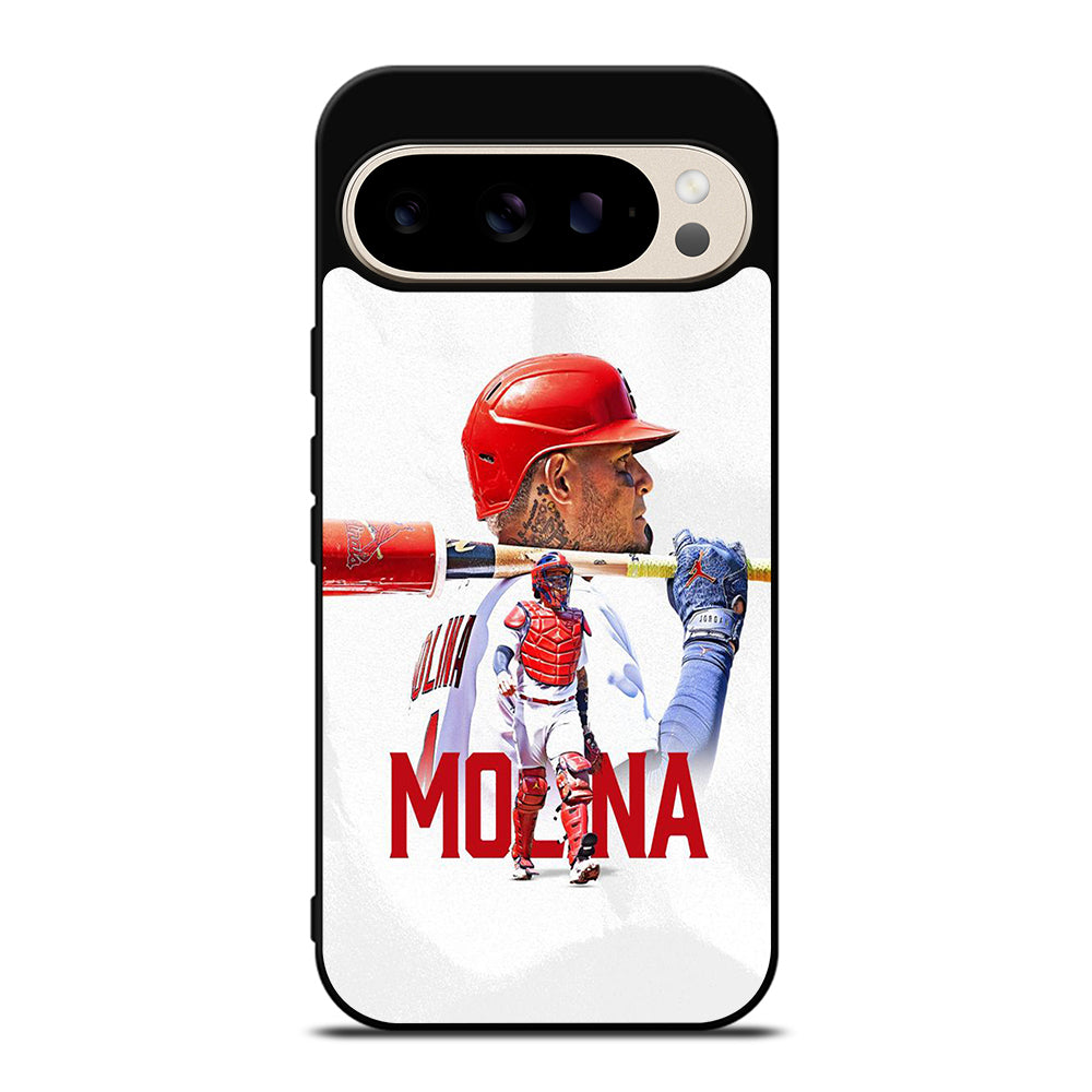 YADIER MOLINA ST LOUIS CARDINALS MLB BASEBALL Google Pixel 9 Pro Case Cover